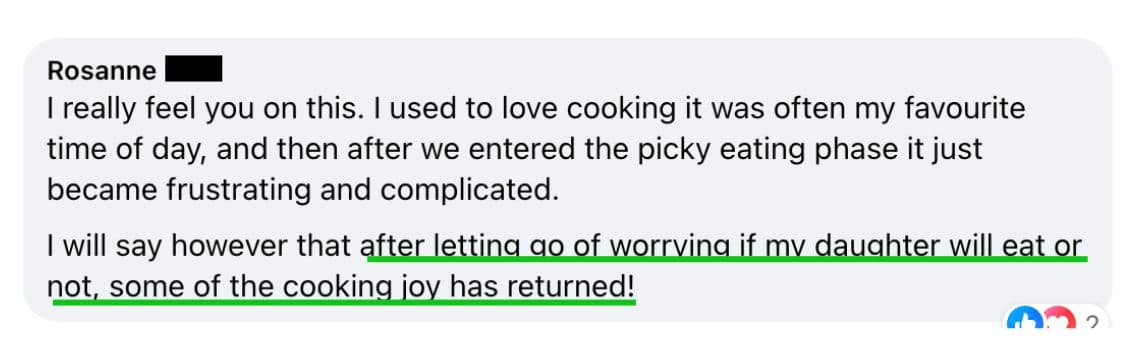 Cooking Joy Returned