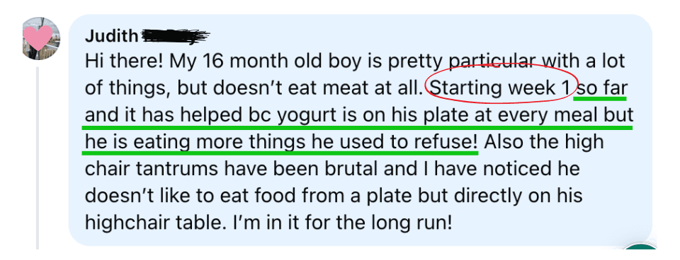 He is eating more