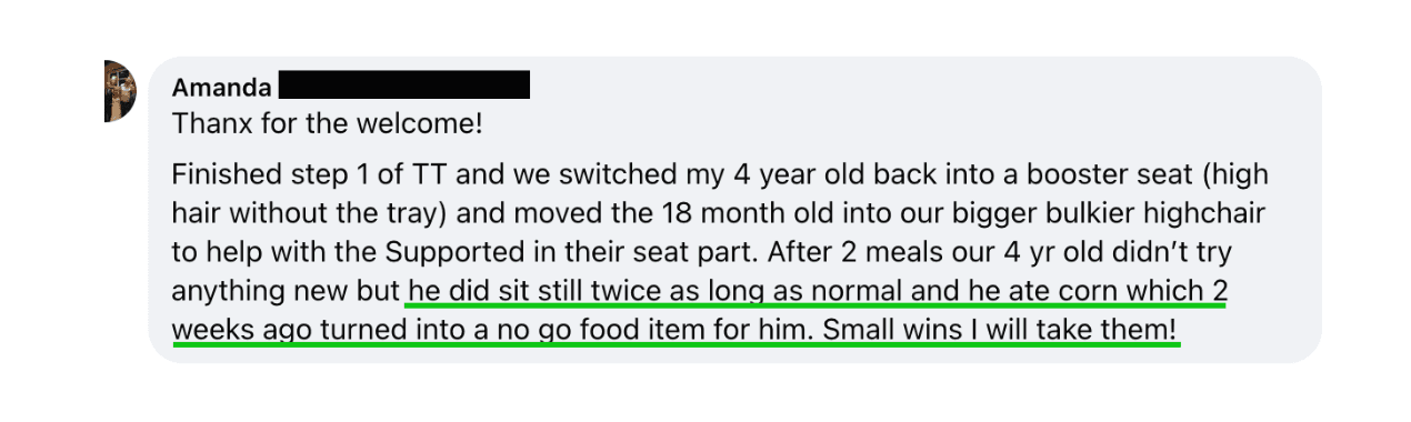 Sat Twice as Long as Normal & Ate Corn