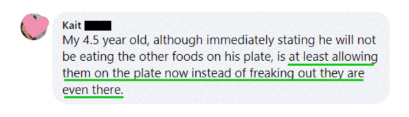 Allowing Them on Plate