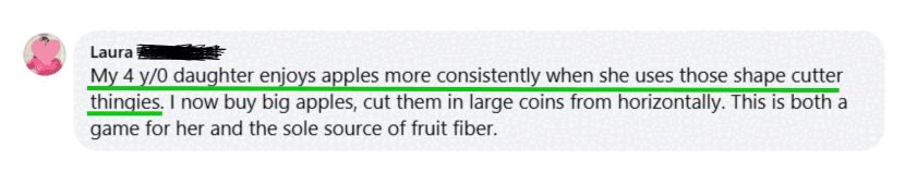 Apple Shape Cutters