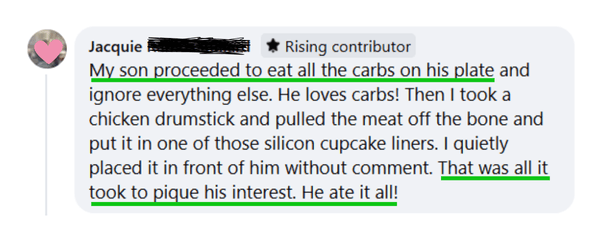 Ate All Carbs On Plate