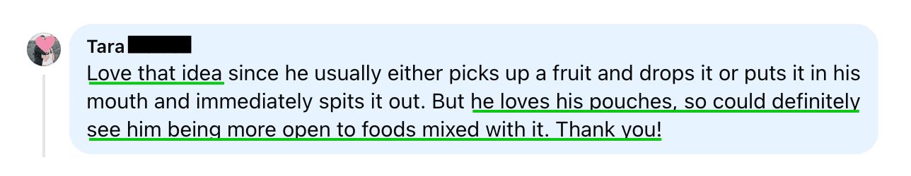 Being More Open to Foods Mixed With It