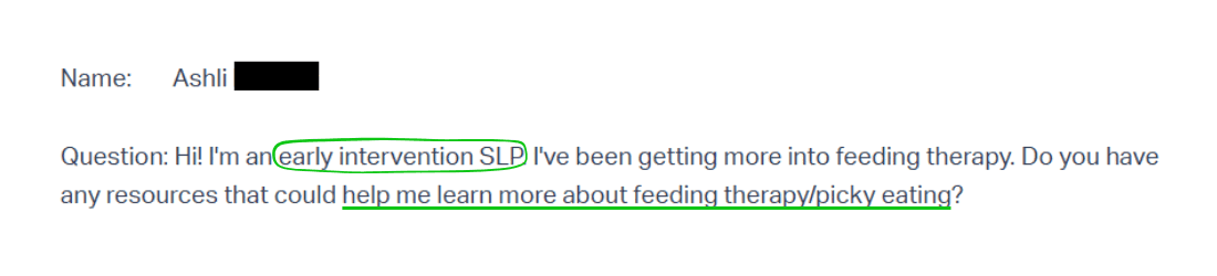 Early Intervention SLP - Interested in Learning More