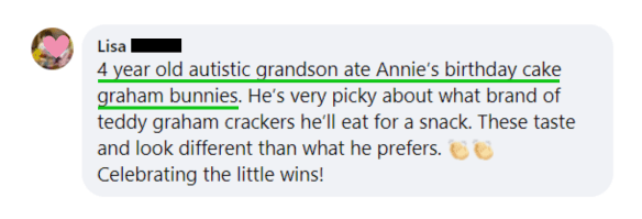 Grandson Ate Annie's Bday Cake