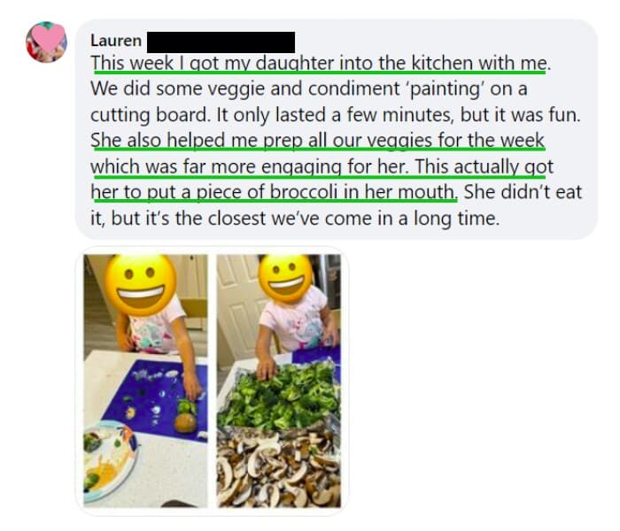 Helped Me Prep All Veggies