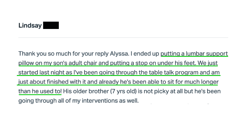 He's Been Able to Sit For Much Longer