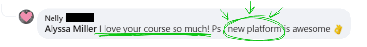I Love Your Course So Much!