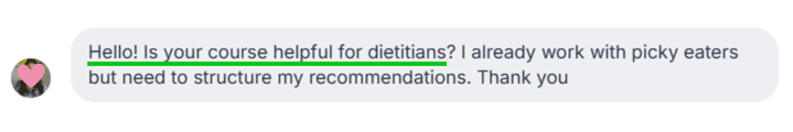 Is Your Course Helpful For Dietitians