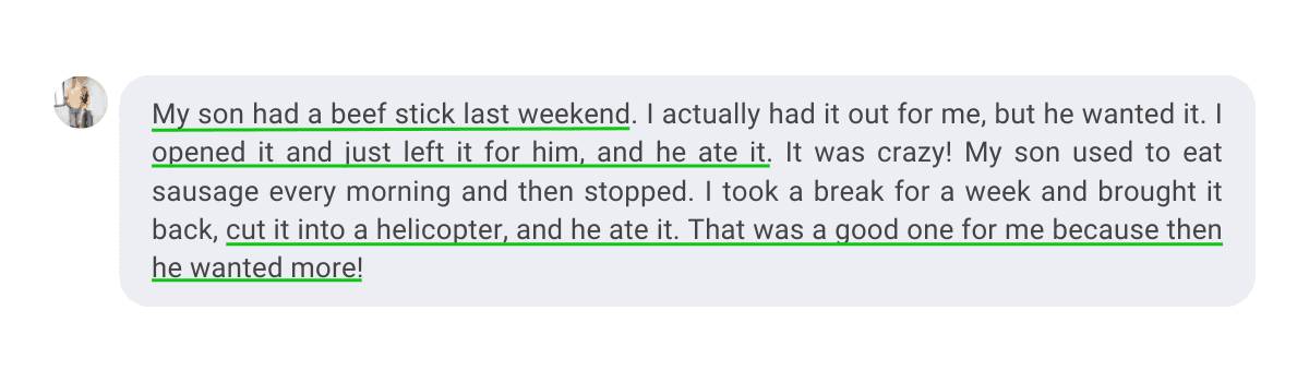 My Son Had Beef Stick