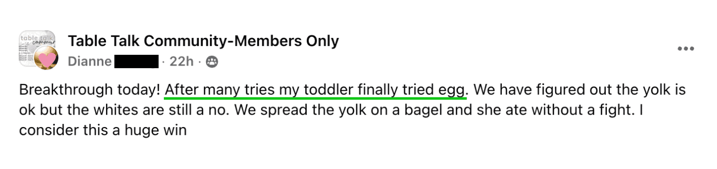 My Toddler Finally Tried Egg