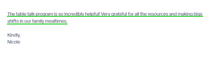 TT Program Is So Incredibly Helpful!