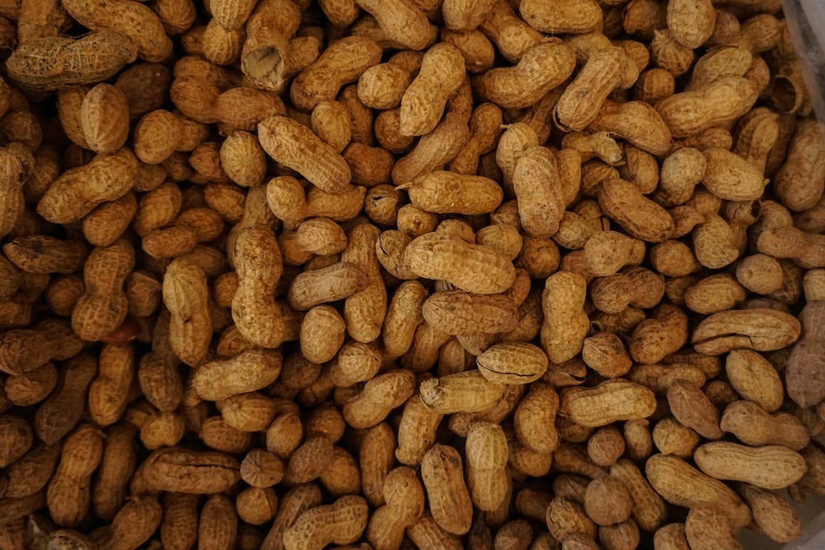 Food allergy with peanuts